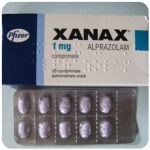 Xanax Pfizer (Ксанакс, Alprazolam) VHQ 1mg в Далматово